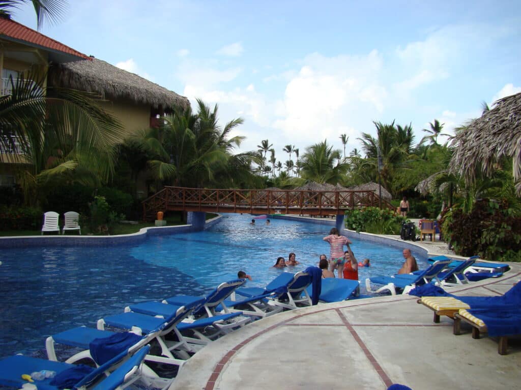 Lazy river pool at Dreams Punta Cana Resort & Spa